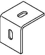 OBO BETTERMANN - OBO6343090 K 6 101 FS STAFFA A SOFFITTO