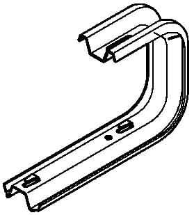 OBO BETTERMANN OBO6365906 TPDG 145 FS STAFFA A PARETE E A SOFFITTO