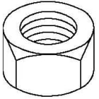 OBO BETTERMANN - OBO3400085 HN M8 G DADO ESAGONALE