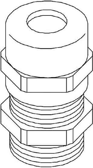 OBO BETTERMANN - OBO2086030 V-TEC VM20 MS PRESSACAVO