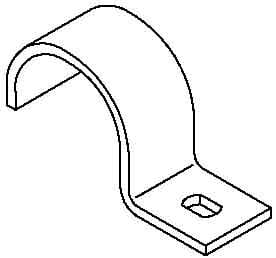 OBO BETTERMANN OBO1014366 822 47 FT COLLARE DI FISSAGGIO