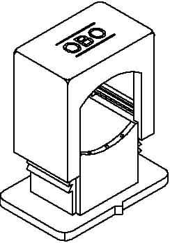 OBO BETTERMANN OBO2101068 3052 LGR CLIP A PRESSIONE ISO