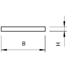 OBO BETTERMANN - OBO5018501 5052 V2A 30X3.5 BANDELLA ACCIAIO