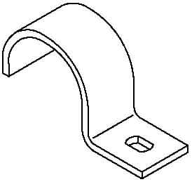 OBO BETTERMANN OBO1014048 822 14 FT COLLARE DI FISSAGGIO