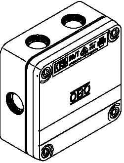 OBO BETTERMANN OBO2001853 B 9 T M SCATOLA DI DERIVAZIONE