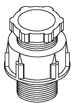 OBO BETTERMANN - OBO2036118 106 PG11 PRESSACAVO