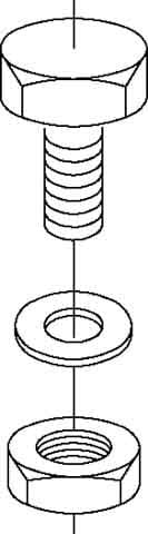 OBO BETTERMANN - OBO3163091 SKS 12X30 F VITE ESAGONALE