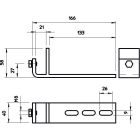 OBO BETTERMANN - OBO6003888 BFK 166 58 20 FT DISPOSITIVO FISSAGGIO