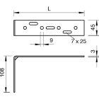 OBO BETTERMANN OBO6015514 DBL 50 150 FS STAFFA DISTANZIATRICE