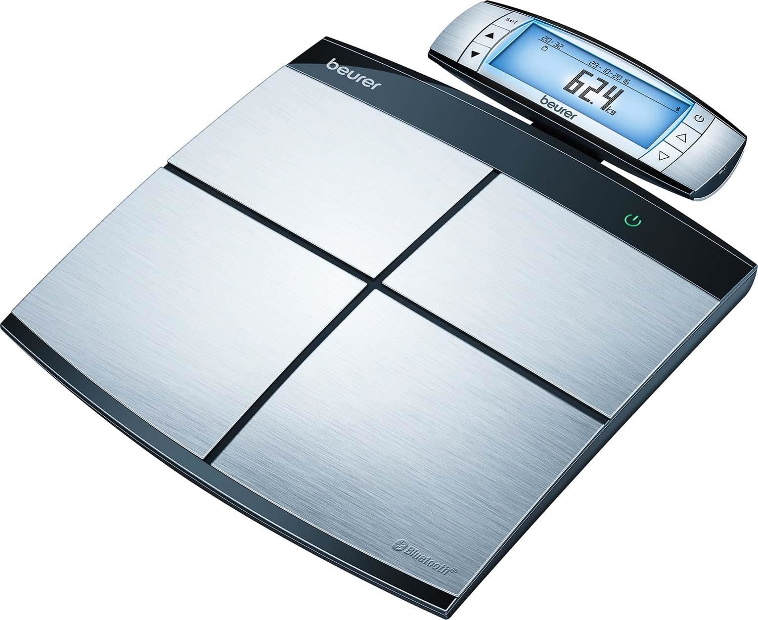 BEURER BUE74812 Fettanalysewaage b.180kg LCD-Anz 10Speic