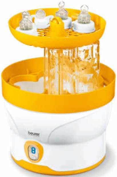 BEURER BUE95308 Dampf-Sterilisator 500W digital 6FlAsch