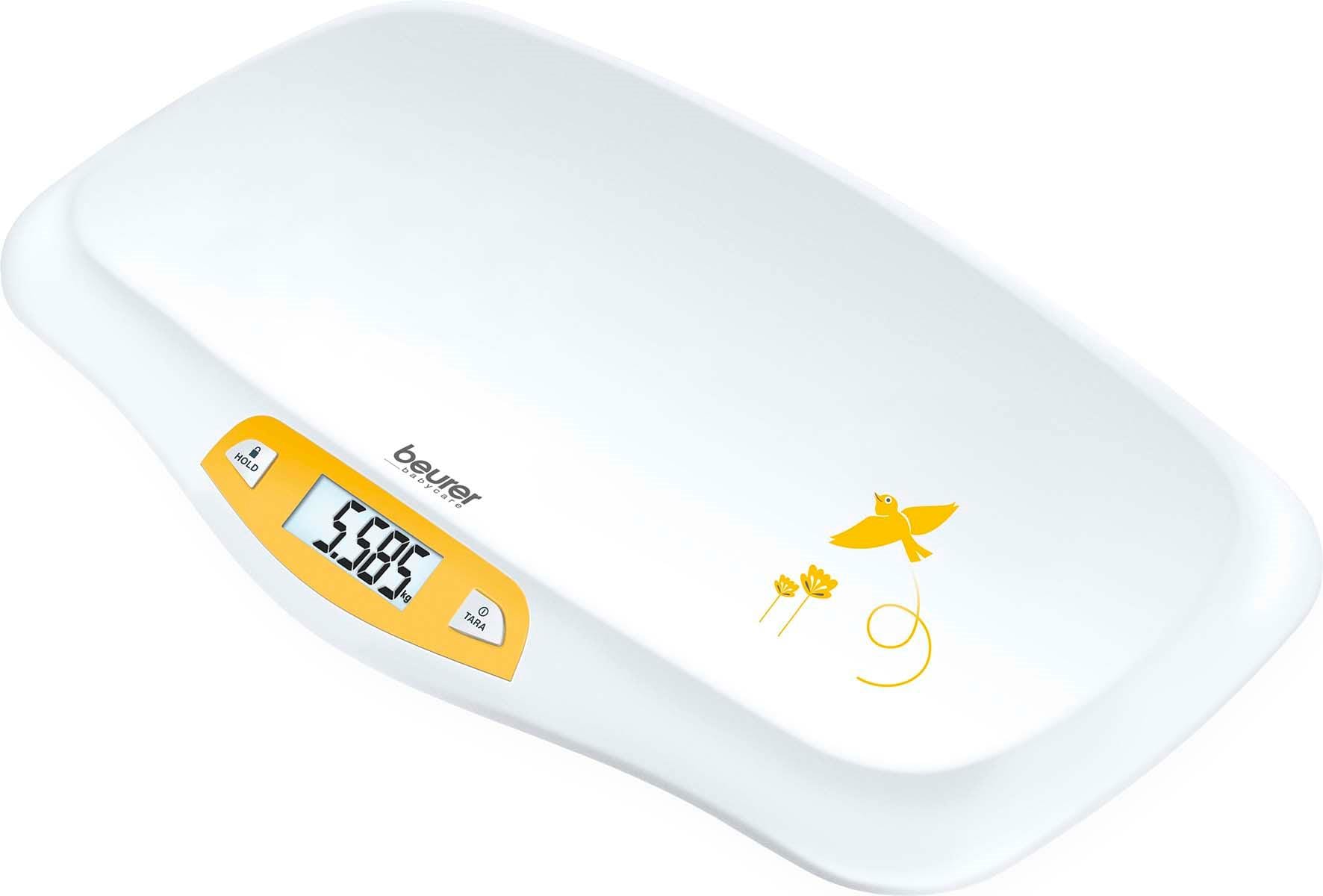 BEURER BUE95605 Babywaage b.20kg 5gTeil. Zuwiegef. XL LC