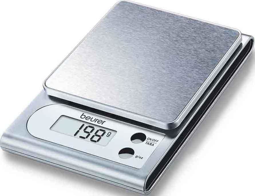 BEURER BUE70410 KA1/4chenwaage b. 3kg 1g Teilung Tara LC