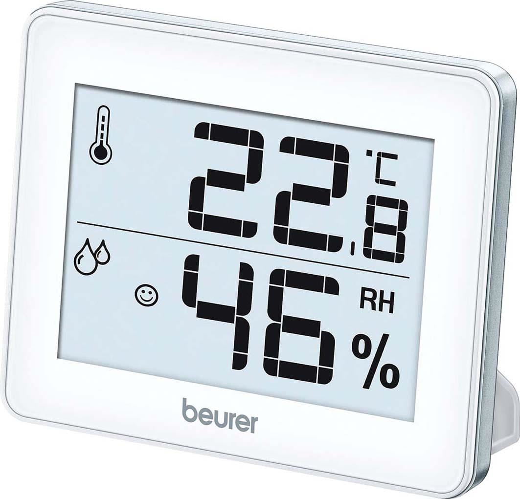 BEURER - BUE67915 Thermo-Hygrometer groAes LCD weiA