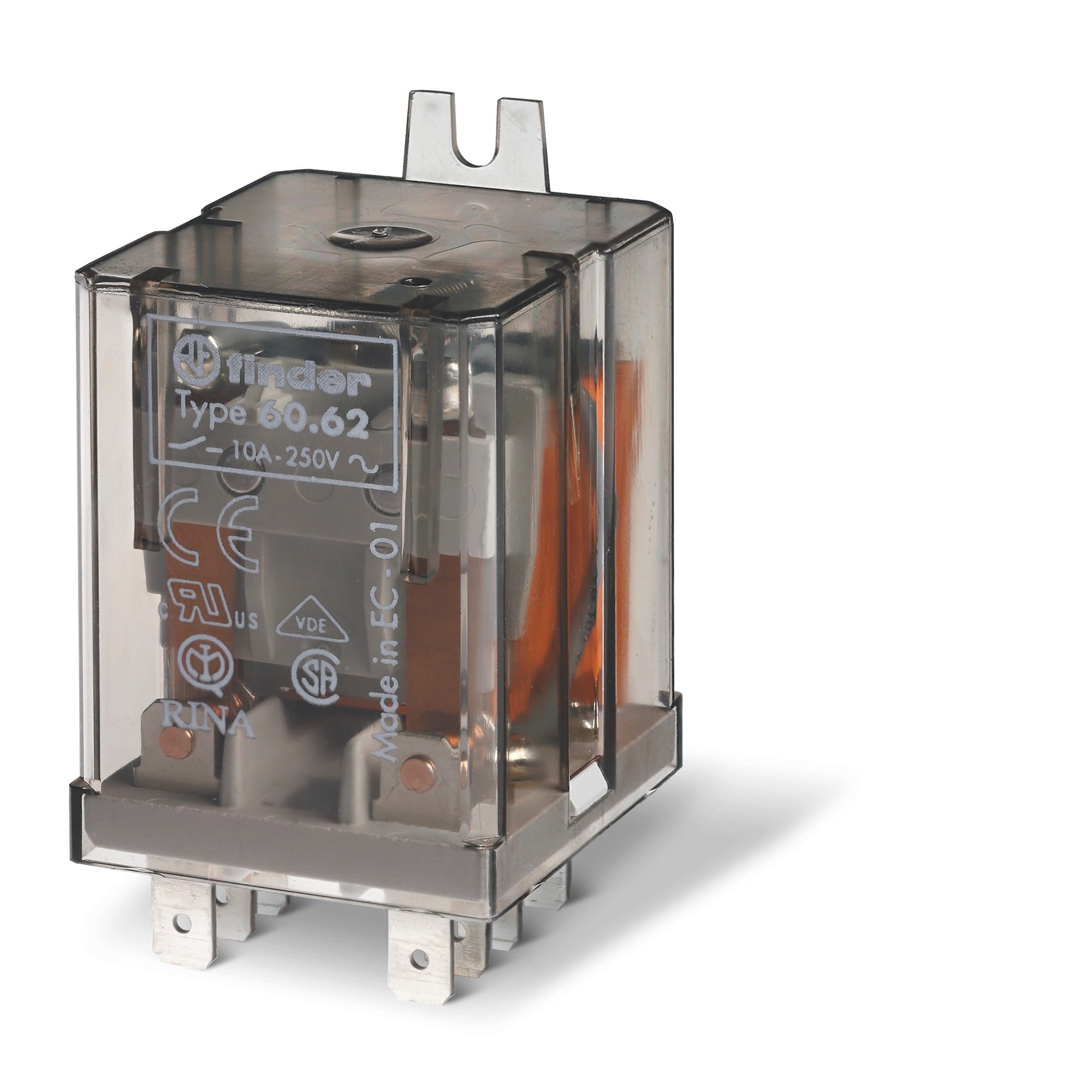 FINDER SPA FIN606290600000 RELE INDUSTRIALE 2 CONTATTI 10A
