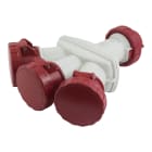 SCAME PARRE SPA - SCA606.3505-063 ADATTATORE TRIPLO 3P+T S/CAVO IP66 16A