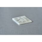 HELLERMANNTYTON Srl - HEE151-10905 BASETTA ADESIVA/VITE 30 X 30 NATURALE QM