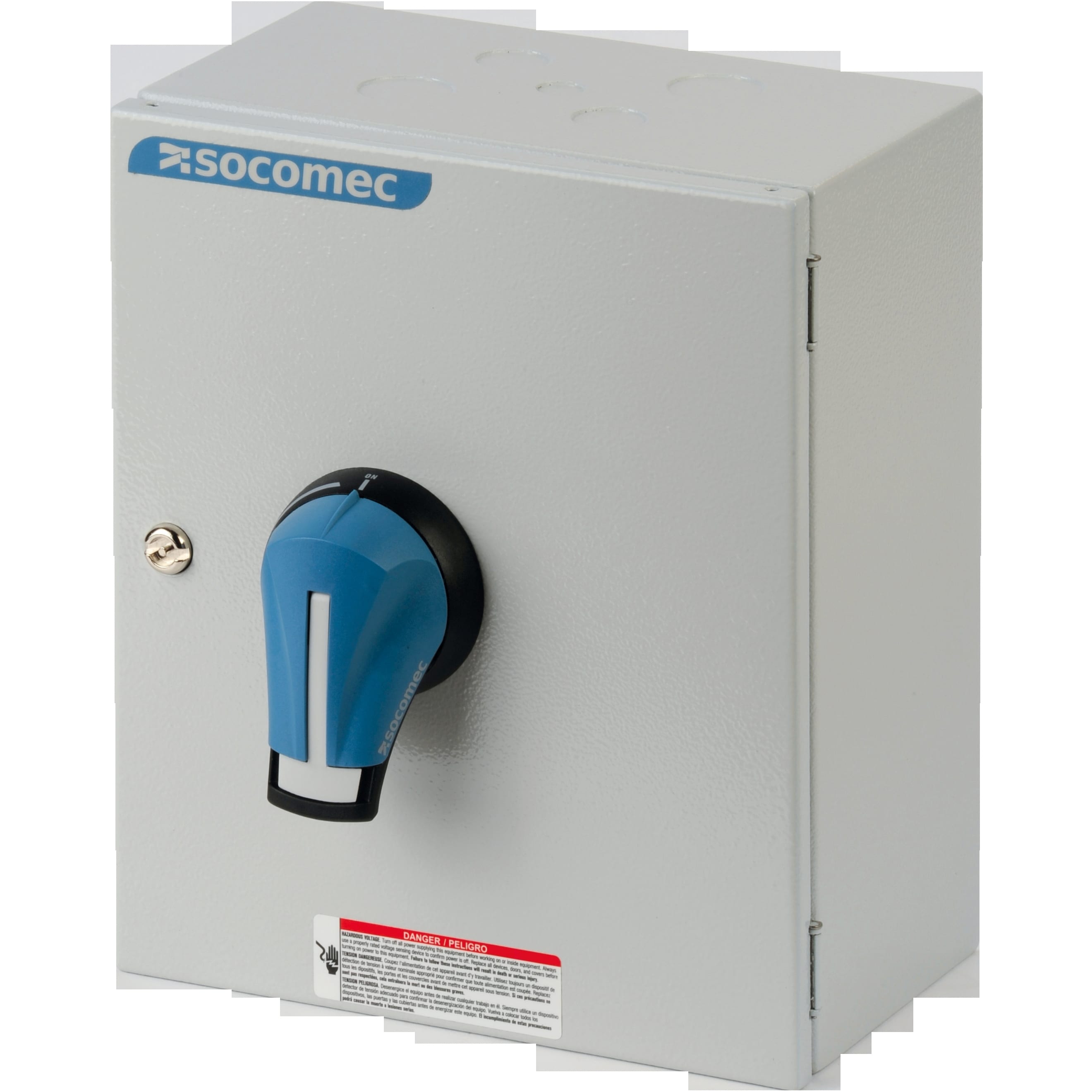 SOCOMEC SOC30355003 FUSERBLOC 3P+N 32A - CASS. MET. - M. NER