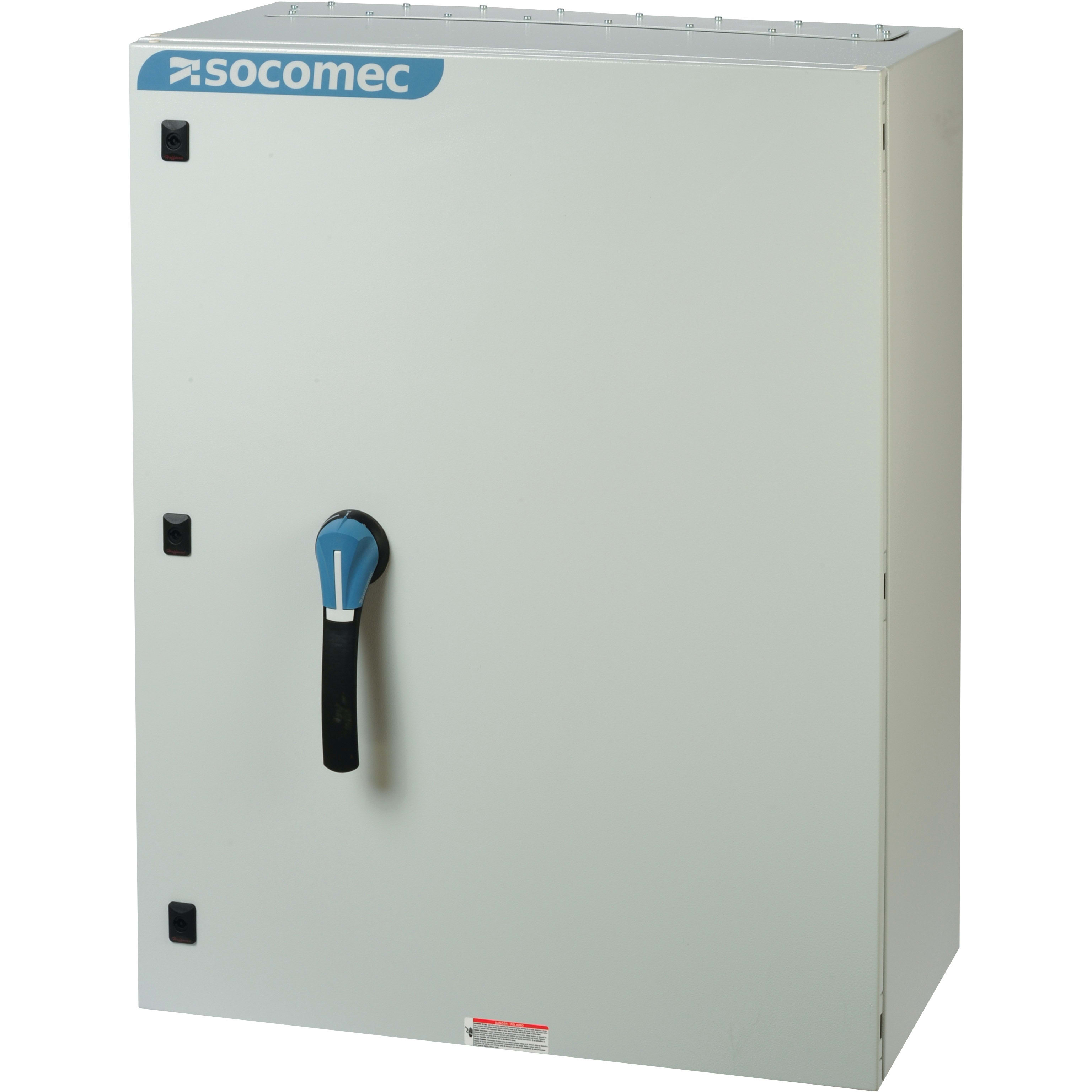 SOCOMEC - SOC30355006 FUSERBLOC 3P+N 63A - CASS. MET. - M. NER