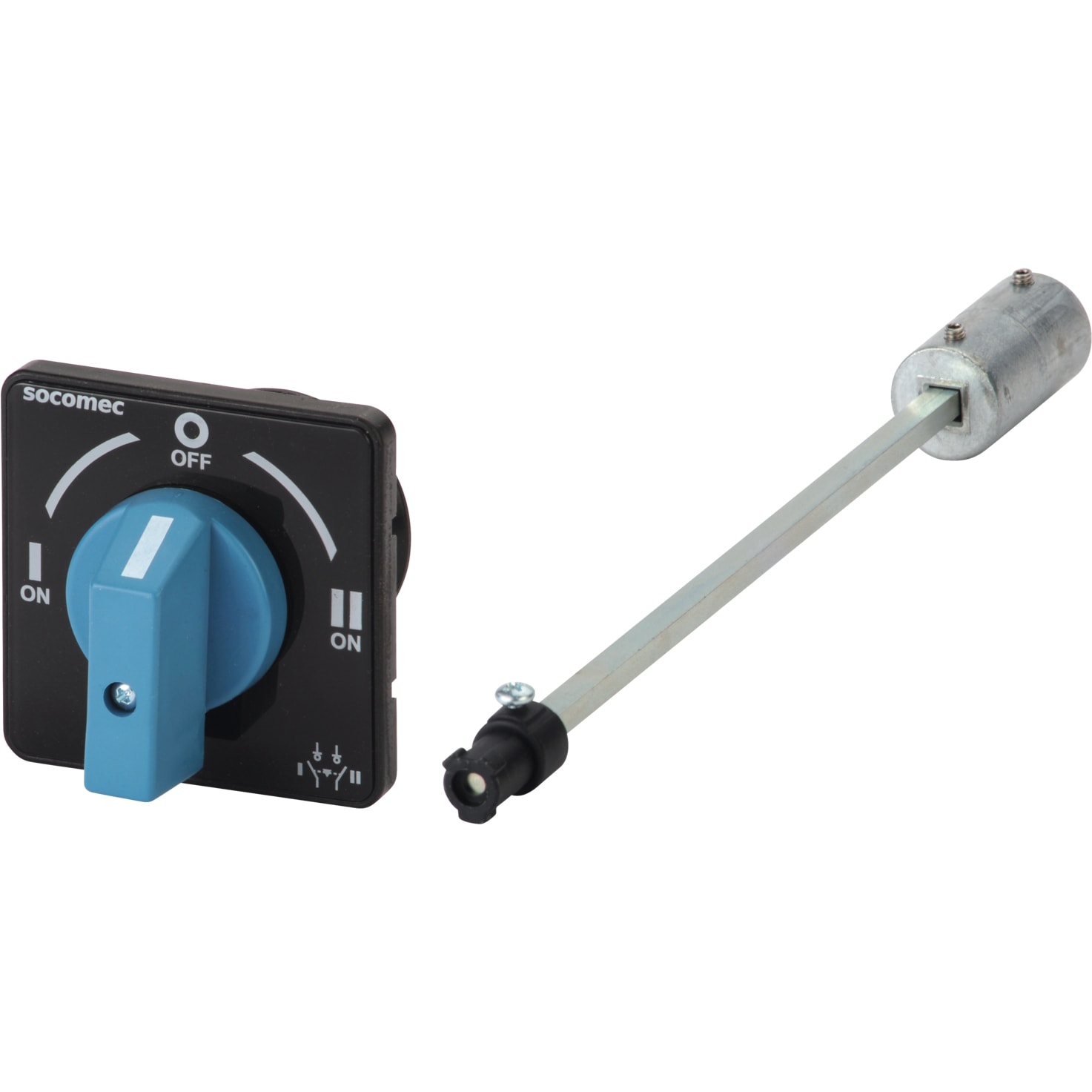 SOCOMEC SOC43592022 MANIGLIA ESTERNA NON LUCCH. + ASSE