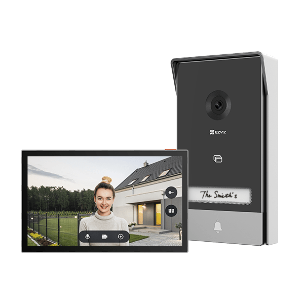 HIKVISION ITALY SRL EZV318500185 HP7 VIDEOCITOFONO 2FILI MONITOR TOUCH 7