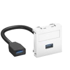 OBO BETTERMANN - OBO6104922 MTG-U3A F RW1 Supporto multim., USB 3.0