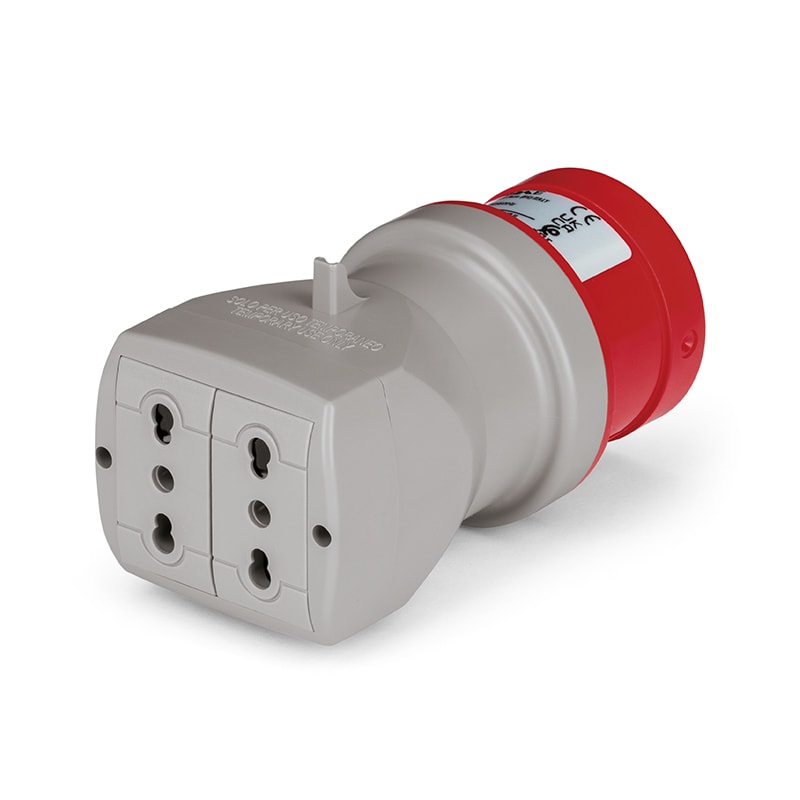 SCAME PARRE SPA SCA610.570 ADATT.IEC309 5P - DOMESTICO ITA BIVAL.