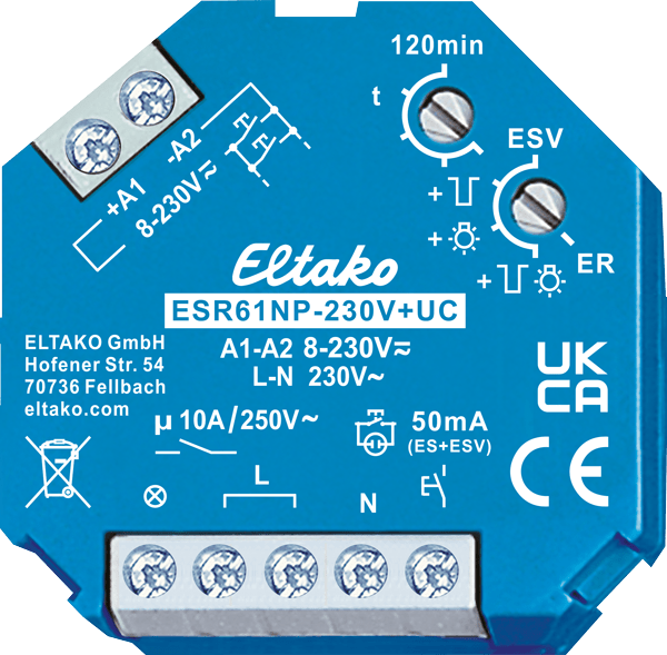 ELTAKO AUSTRIA GMBH - EAK61100001 1 Schlie#er nicht potenzialfrei 10A/250V