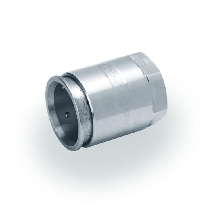 COSMEC - CSM6112-16N Raccordo a innesto rapido tubo-filetto femmina, diam. 16mm, filetto GAS 3/8", IP67