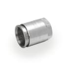 COSMEC - CSM6112-20XX Raccordo a innesto rapido tubo-filetto femmina INOX AISI 316L, diam. 20mm, filetto M20, IP67