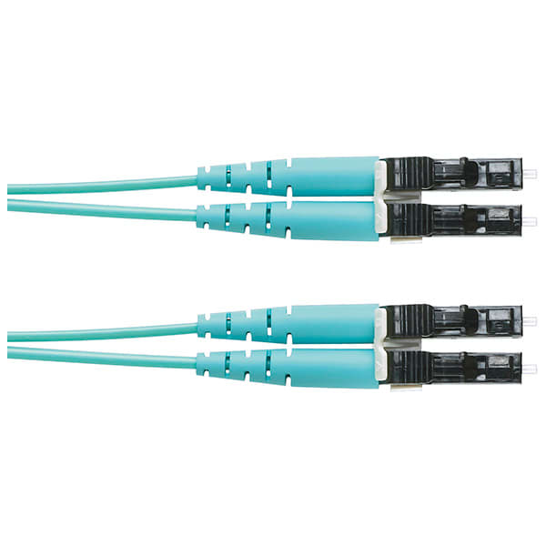 PANDUIT PANFZ2ELLNLNSNM040 2 FIBER OM4 LC DUPLEX TO LC DUPLEX PATCH