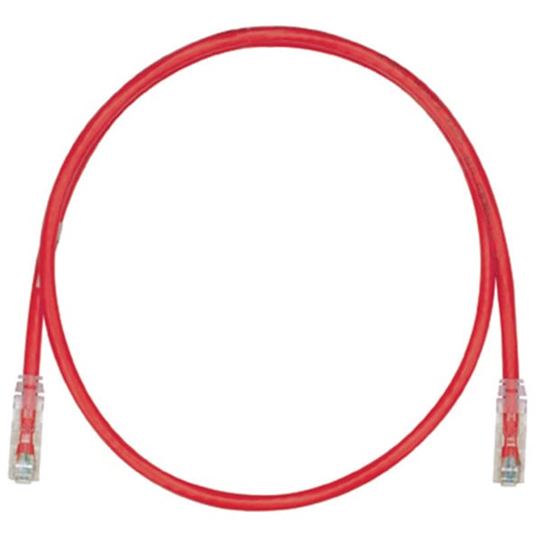 PANDUIT PANUTP28SP5MRD THE TX6-28 CAT 6 UTP PATCH CORD IS A 5-M