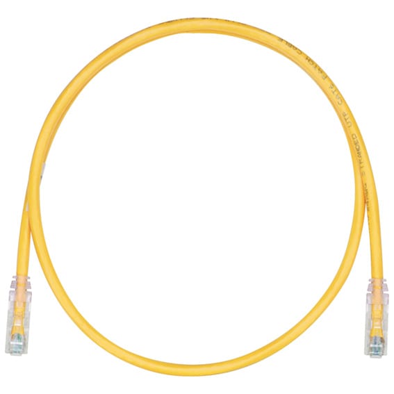 PANDUIT PANUTP28SP8MYL CATEGORY 6 PERFORMANCE, 28 AWG UTP PATCH
