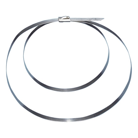 PANDUIT - PANMLT8DSH-Q316 FASCETTA DOPPIA IN ACCIAIO INOX, SEZIONE