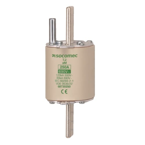 SOCOMEC SOC68730315 FUS. A COLT. TIPO AM - T2 AM - CON PERCU