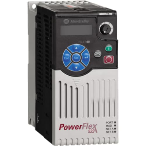 ROCKWELL AUTOMATION - RCK25A-B8P0N104 POWERFLEX 523 1.5KW (2HP) AC DRIVE