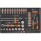 BM SPA - BMM024500100 Vassoio morbido in EVA bussole lunghe da 1/4' e da 1/2'