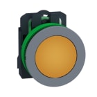 SCHNEIDER ELECTRIC - SNRXB5FVB5C0 Lampada spia arancione 24Vac/dc filopannello - Ø30 - LED universale - ghiera grigia - Ø30 - LED universale