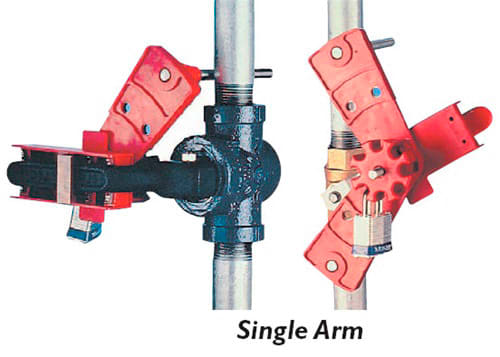 BRADY ITALIA - MOD065400 UNIVERSAL BALL VALVE LOCKOUT D - 1 PEZZI