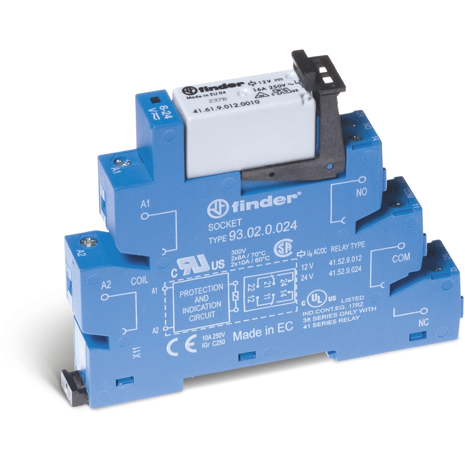 FINDER SPA - FIN380170600050 INTERFACCIA MODULARE EMR 1CO 16A MORS.VITE