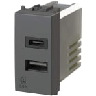 4 BOX SRL 4BX4B.V19.USB.30 USB 3.0 VIMAR ARKE GRIGIO