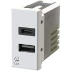 4 BOX SRL - 4BX4B.HD.USB.30 USB 3.0 BTICINO AXOLUTE BIANCA
