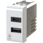4 BOX SRL - 4BX4B.G10.USB.30 USB 3.0 GEWISS CHORUS BIANCA