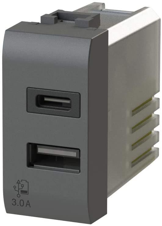4 BOX SRL 4BX4B.L.USB.30 USB 3.0 BT LIVINGLIGHT ANTRACITE