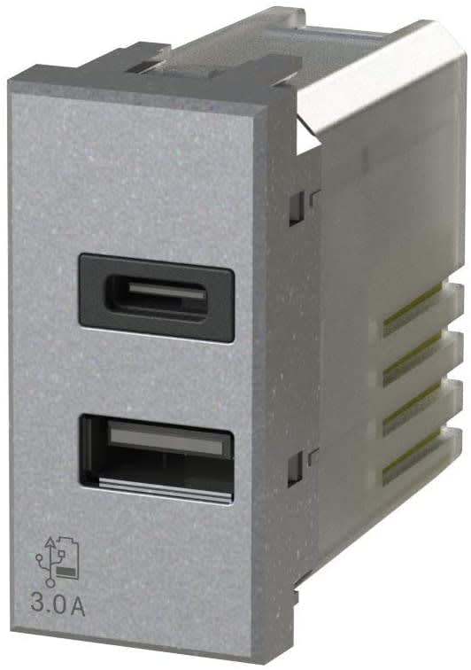 4 BOX SRL - 4BX4B.HC.USB.30 USB 3.0 Bticino Axolute Tech