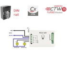 COMBIVOX SRL - CMB62.315 ACTUO LIGHT CTW - MODULO DOMOTICO WIRELE