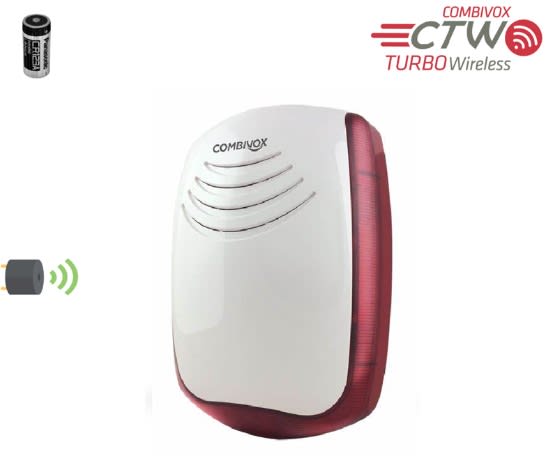 COMBIVOX SRL - CMB62.332 SIRYA E-SOUND CTW OUTDOOR BIANCA CON LAM