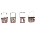 GIOCOPLAST NATALE SP GCP62011617 PORTA TEALIGHT LEGNO ASS. CM 8
