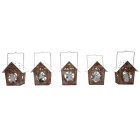 GIOCOPLAST NATALE SP GCP62011619 PORTA TEALIGHT LEGNO ASS. CM 11