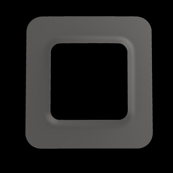 DELTA DORE SRL DDR6200279 PLACCA TYBOX 51XX GRIGIO
